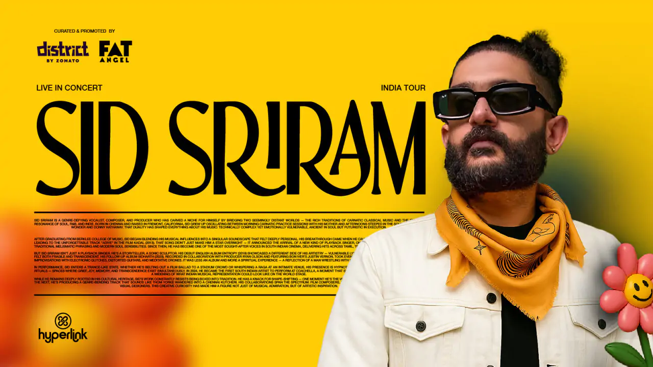 Sid Sriram Live in Concert | Bengaluru